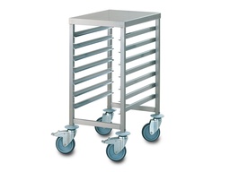 [10040] Hordenwagen mit Arbeitsplatte | 1/1 GN | 7 Etagen
